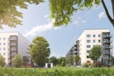 Visualisierung Gebäudeansicht - Barrierefrei geschnittene Wohnung im Erstbezug // Absoluter Wohnkomfort auf 77 m² // ab März 2025