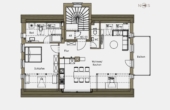 Grundriss WE 03 - GANZ OBEN, GANZ BESONDERS // Einzigartige Dachgeschosswohnung mit Loft-Charakter