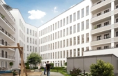 Visualisierung Gebäudeansicht - EXKLUSIVER NEUBAU IN REUDNITZ // 61 m² mit viel Platz für Ihre Ideen // Einziehen & Wohlfühlen