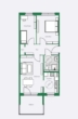 Grundriss- Typ 9 - NOCH AUF DER SUCHE? // Hier werden Sie fündig! // 3-Raum-Wohnung im Dachgeschoss mit Balkon